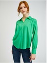 Orsay Зелена дамска сатенена блуза ORSAY