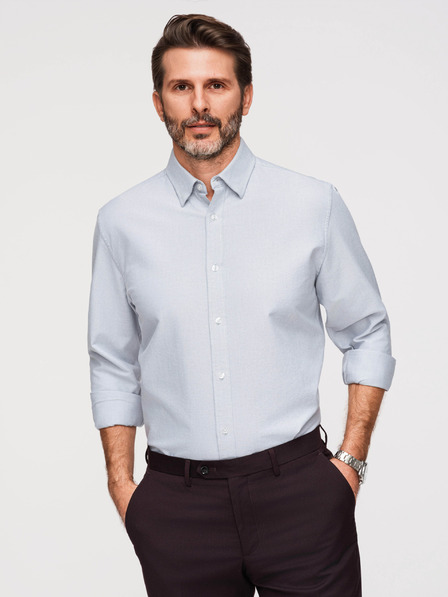 Ombre Clothing Мъжка оксфордска риза Ombre Clothing V1 OM-SHOS-0172