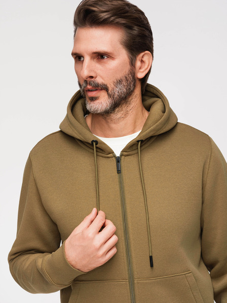 Ombre Clothing Мъжки еластичен памучен суитчър BASIC Ombre Clothing