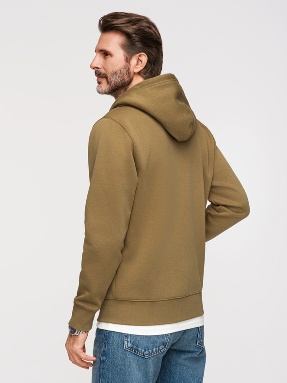 Ombre Clothing Мъжки еластичен памучен суитчър BASIC Ombre Clothing