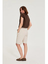Moodo Памучни шорти бежови Moodo