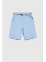 Moodo Памучни шорти небесносини Moodo