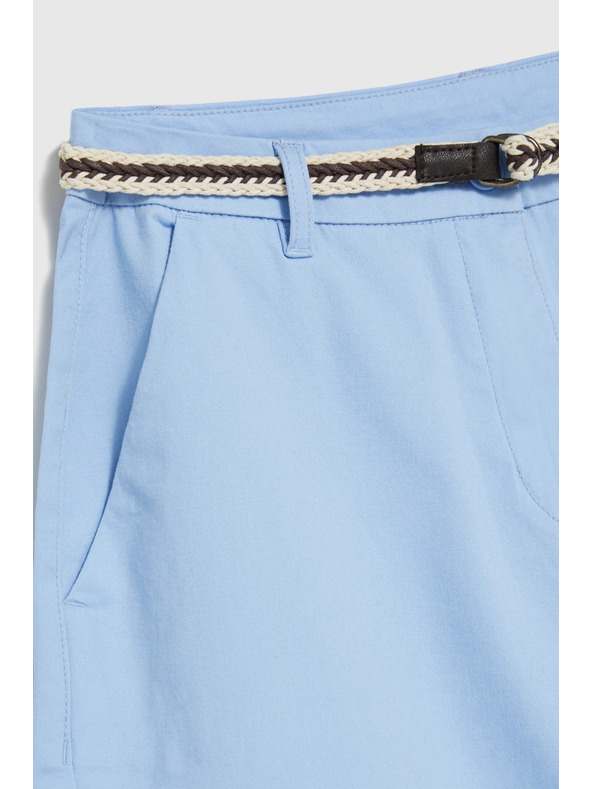 Moodo Памучни шорти небесносини Moodo