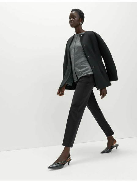 Marks & Spencer Приегнати панталони до глезена Marks & Spencer черна