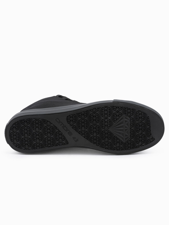 Ombre Clothing Черни мъжки обувки за маратонки Ombre Clothing T378