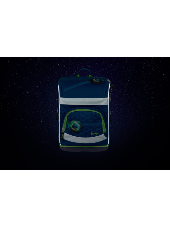 BAAGL  BAAGL КОМПЛЕКТ 5 Zippy Plus Футболна топка: портфейл, пенал, торба, престилка, портфейл