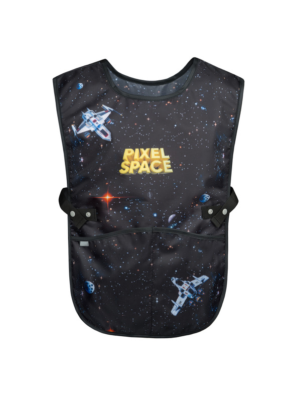 BAAGL  BAAGL КОМПЛЕКТ 5 Zippy Plus Pixel Space: портфейл, пенал, торба, престилка, портфейл