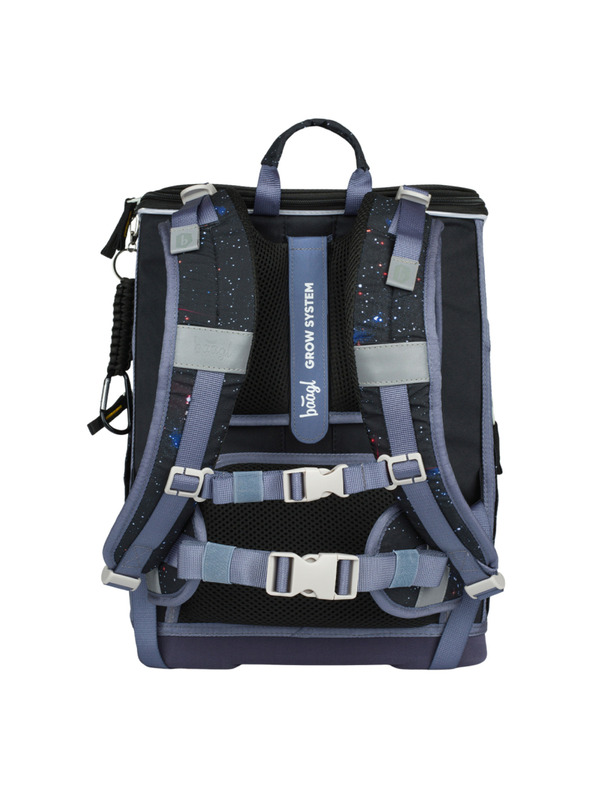 BAAGL  BAAGL КОМПЛЕКТ 5 Zippy Plus Pixel Space: портфейл, пенал, торба, престилка, портфейл