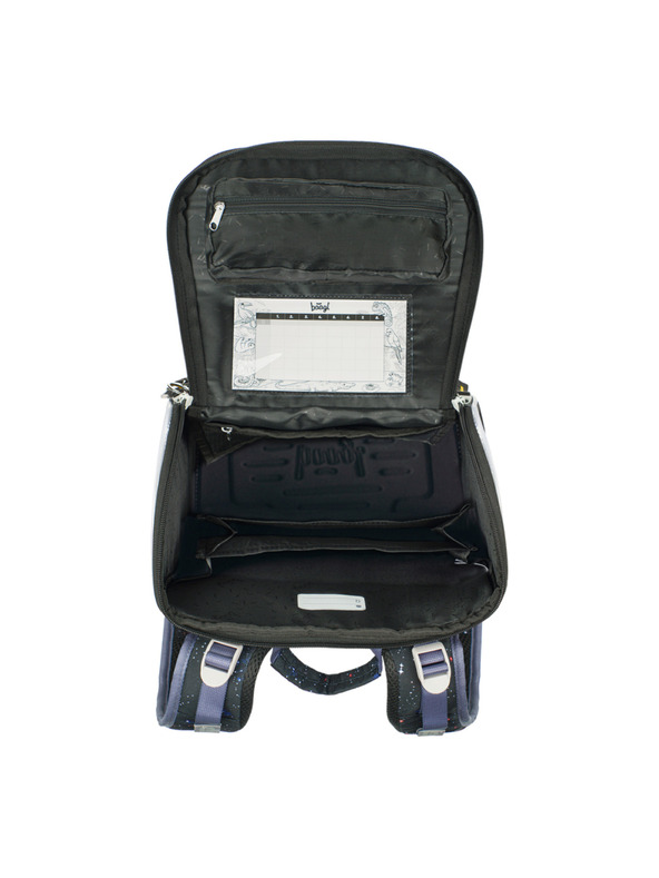 BAAGL  BAAGL КОМПЛЕКТ 5 Zippy Plus Pixel Space: портфейл, пенал, торба, престилка, портфейл