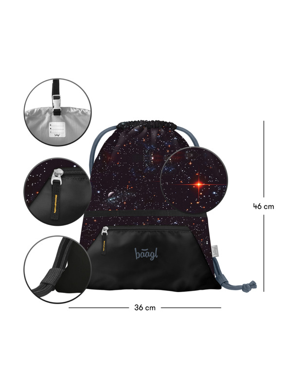 BAAGL  BAAGL Торба с джоб Pixel Space