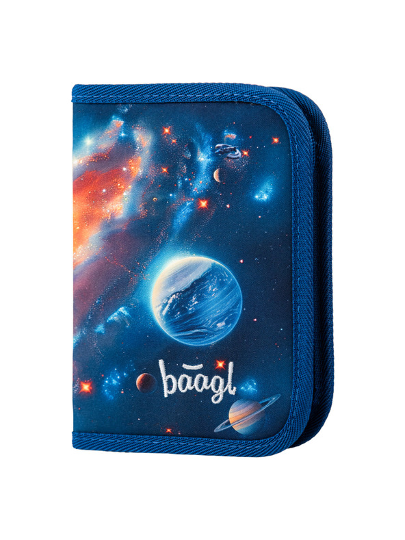 BAAGL  BAAGL КОМПЛЕКТ 5 Airy Вселена: раница, пенал, торба, престилка, портфейл