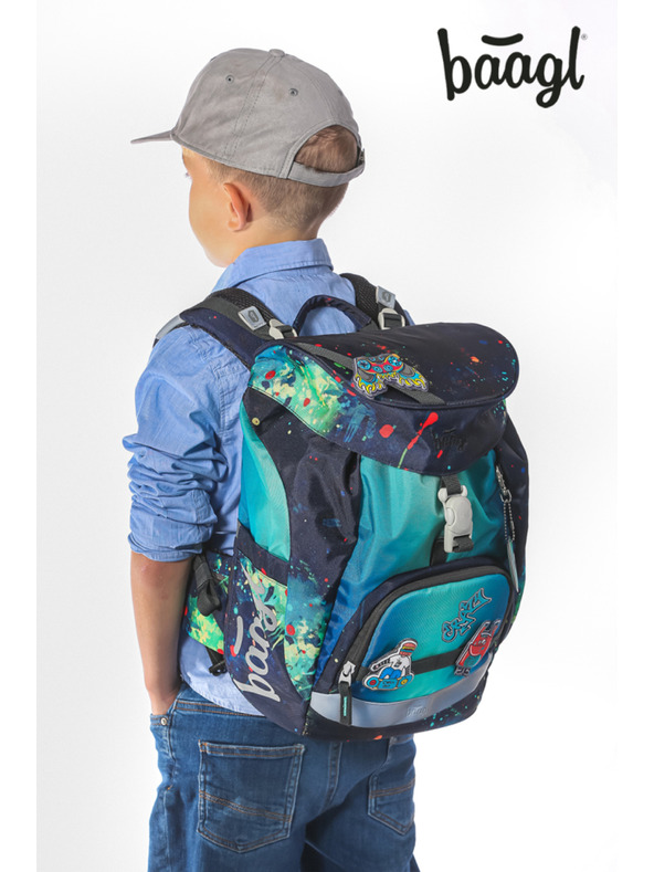 BAAGL  BAAGL КОМПЛЕКТ 5 Airy Chill: раница, пенал, торба, престилка, портфейл