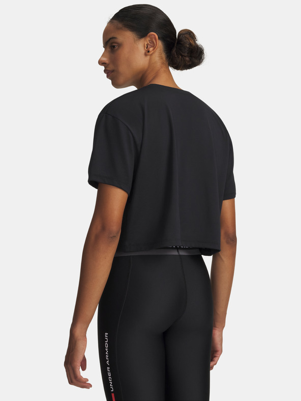 Under Armour Дамска тениска Under Armour Tech Branded Crop SS