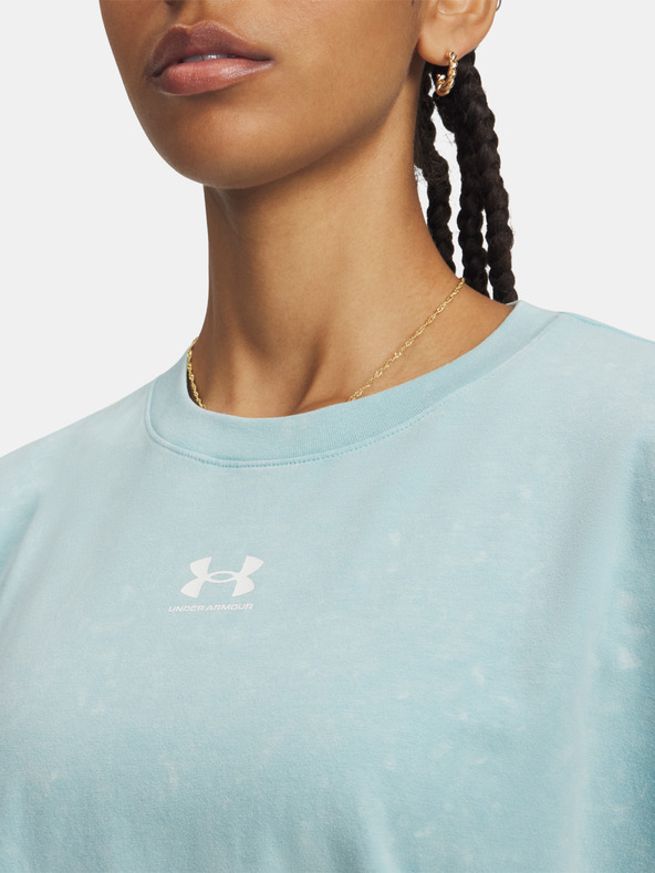 Under Armour Дамска тениска Under Armour UA Rival Boxy Tee Wash