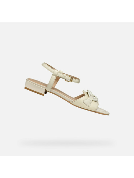 Geox Кремави дамски сандали Geox New Eraklia 15