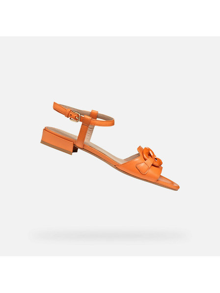 Geox Оранжеви дамски сандали Geox New Eraklia 15