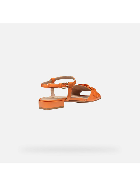 Geox Оранжеви дамски сандали Geox New Eraklia 15