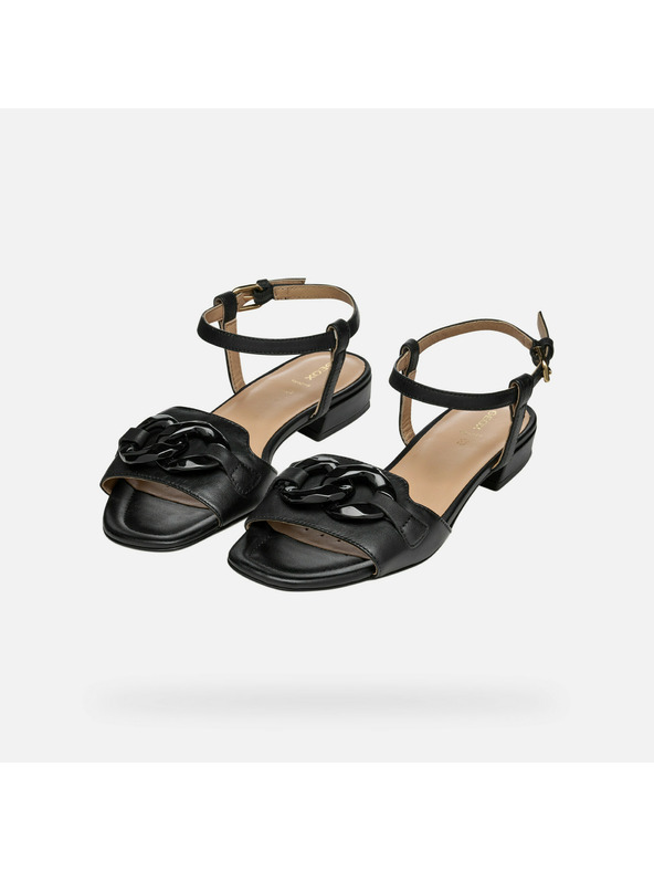 Geox Черни дамски сандали Geox New Eraklia 15