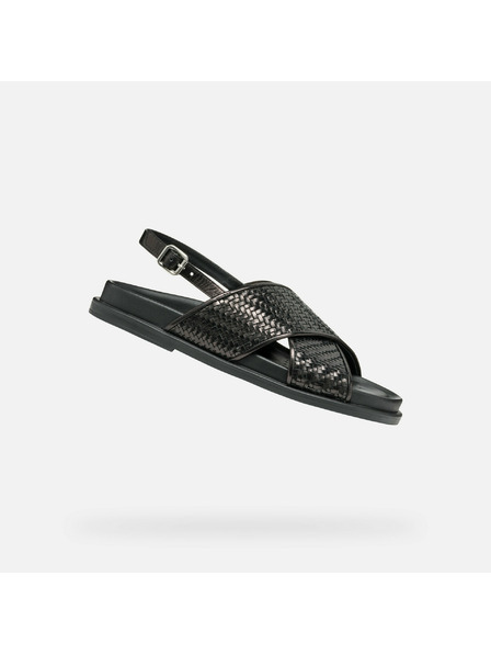 Geox Черни дамски сандали Geox Adelash