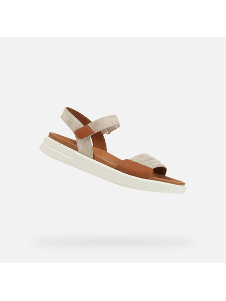 Geox Кафяви дамски сандали Geox Xand 2S