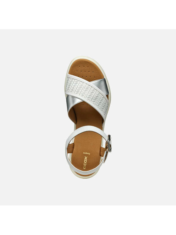 Geox Бели дамски сандали Geox Meliconia