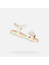 Geox Бели момичешки сандали Geox Sandal Haiti