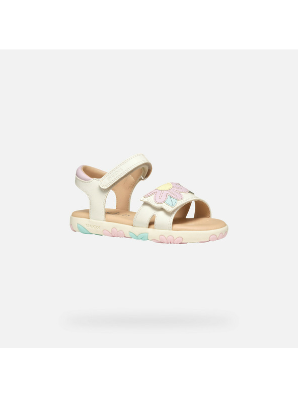 Geox Бели момичешки сандали Geox Sandal Haiti