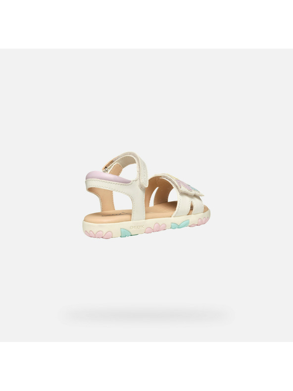 Geox Бели момичешки сандали Geox Sandal Haiti