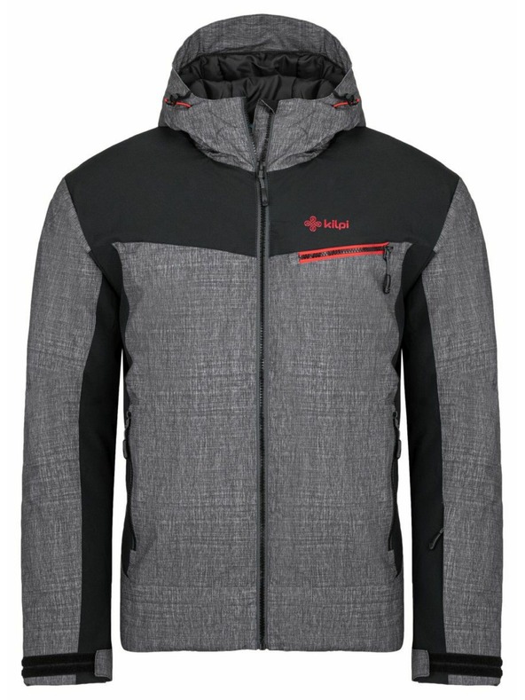 Kilpi Тъмно сиво мъжко ски яке KILPI FLIP-M