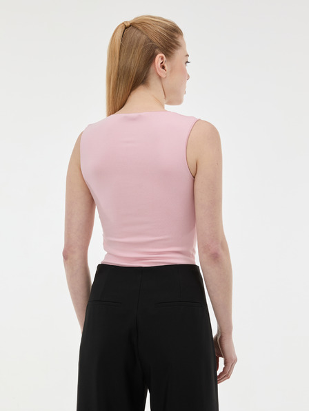 Orsay Светлорозов дамски потник с наборки ORSAY