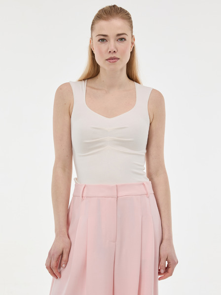 Orsay Кремав дамски потник с наборки ORSAY