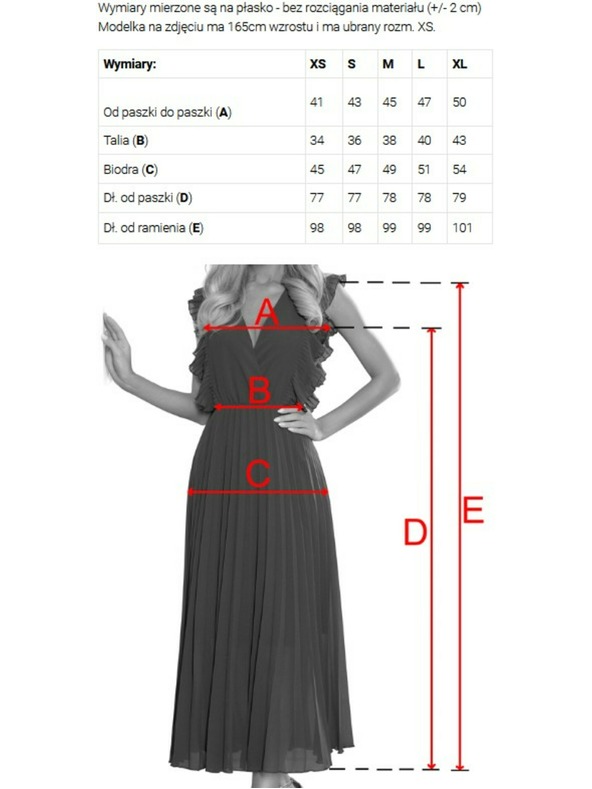 numoco NINA Елегантни рокля с обвивка деколте, ръкав и колан - бежови с блясък