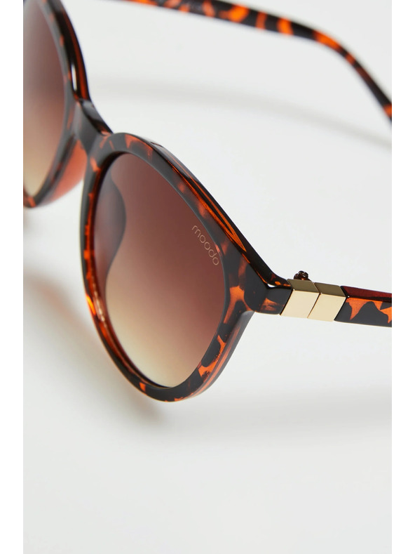 Moodo Слънчеви очила кафяви Moodo