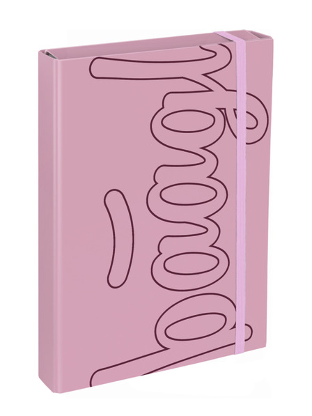 BAAGL  BAAGL Папки за училищни тетрадки A4 Jumbo Rose