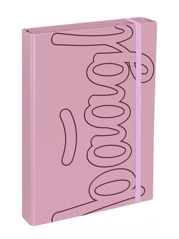 BAAGL  BAAGL Папки за училищни тетрадки A4 Jumbo Rose