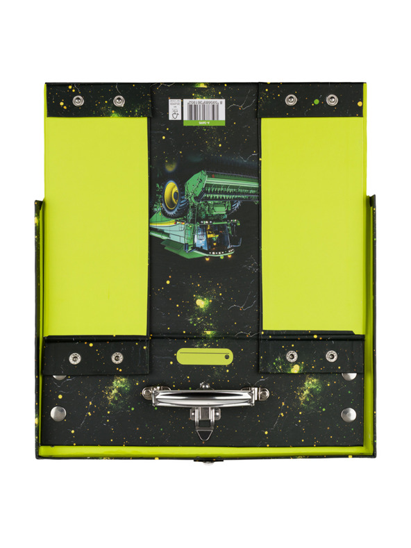 BAAGL  BAAGL Зггъвам училищен куфар Трактор със закрепки