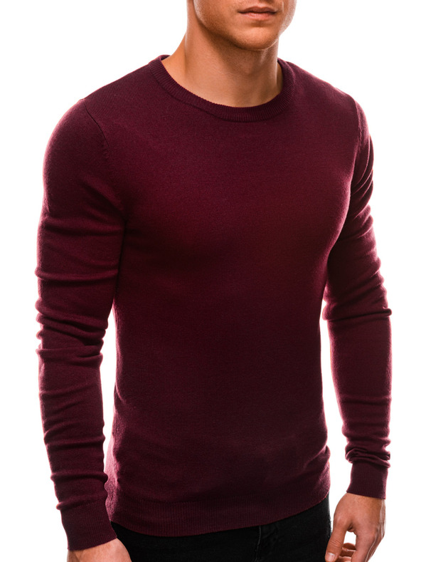 Edoti Мъжки пуловер - бордо V6 EM-SWBS-0100 EDOTI