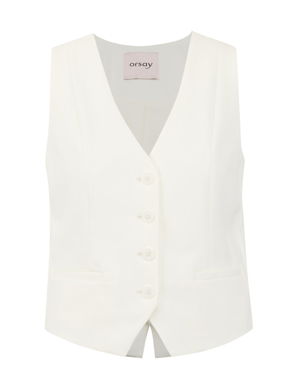 Orsay Кремав дамски елек ORSAY