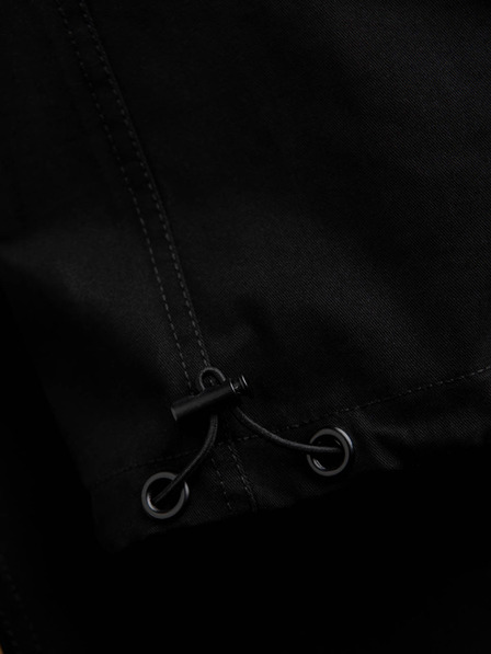 Ombre Clothing Черни мъжки товарни панталони Ombre Clothing