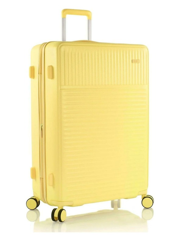 Heys Жълт пътнически куфар Heys Pastel L
