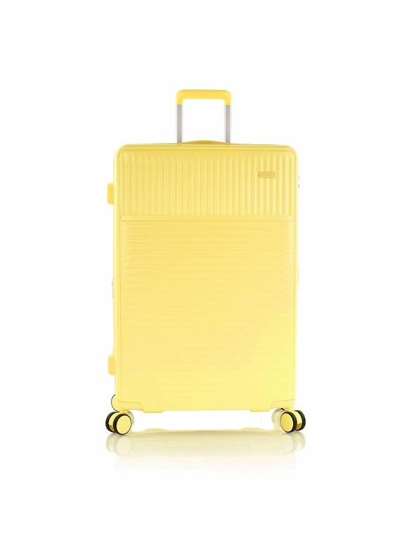 Heys Жълт пътнически куфар Heys Pastel L