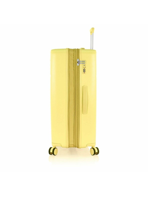 Heys Жълт пътнически куфар Heys Pastel L