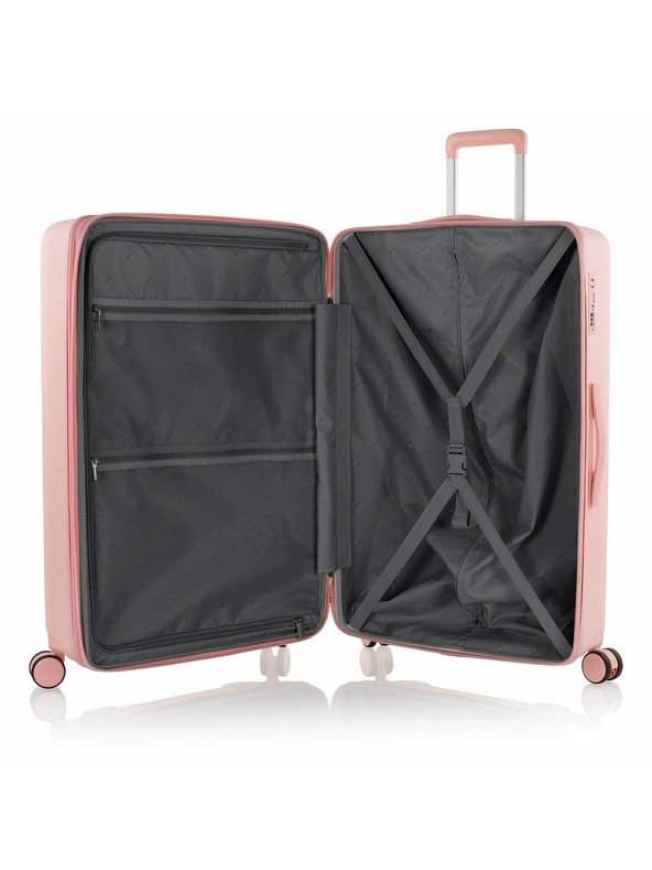 Heys Розов пастелен пътнически калъф Heys L