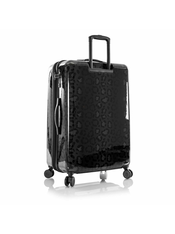 Heys Пътуващ куфар с черна шарка Heys Black Leopard L