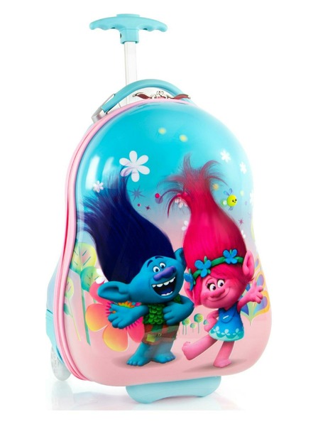 Heys Син куфар Heys Kids Trolls Turquoise