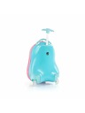 Heys Син куфар Heys Kids Trolls Turquoise