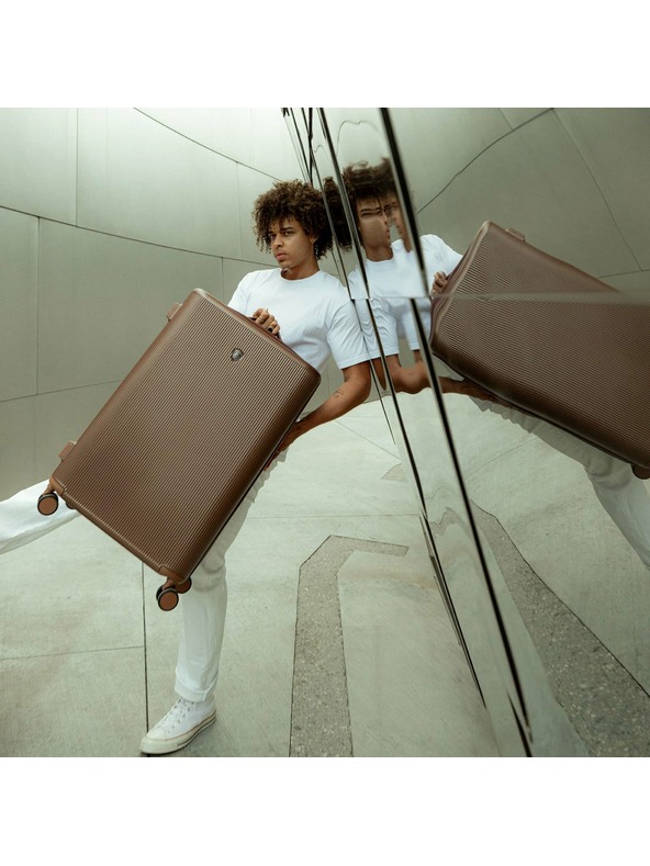 Heys Heys Earth Tones M Ледниково сив пътнически куфар