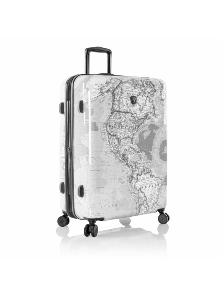 Heys Светлосив шарен пътнически куфар Heys Journey 3G L