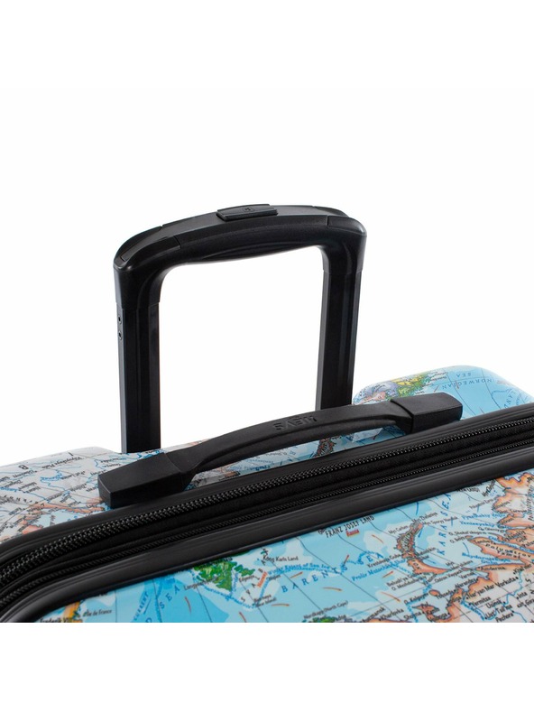 Heys Син десенен пътнически куфар Heys Journey 3G L