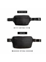 Heys Черна чантa за кръста Heys Puffer Mini Waist Bag